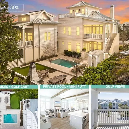Walton Rose By Stay On 30A- Pool, Bikes, Golf Cart